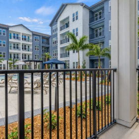 Private Patios Available 